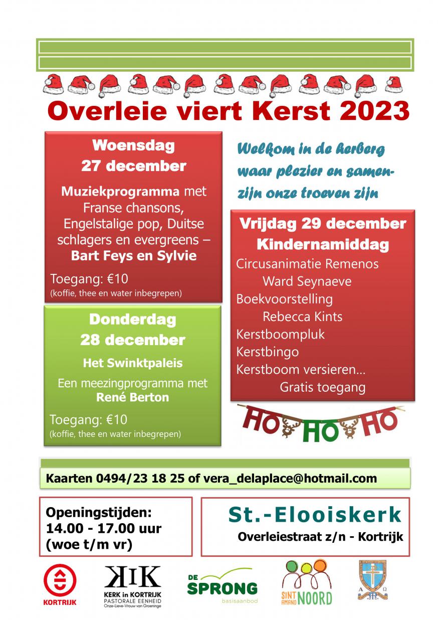Overleie viert Kerst 2023 