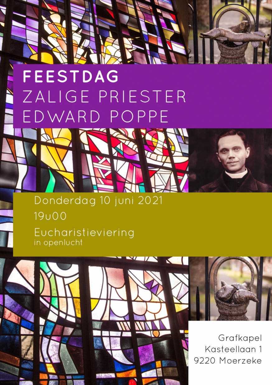 Affiche feestdag Poppe © Joachim Moernaut Affiche feestdag Poppe © Joachim Moernaut