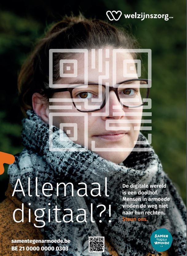 Campagneaffiche Welzijnszorg 2022. © Welzijnszorg