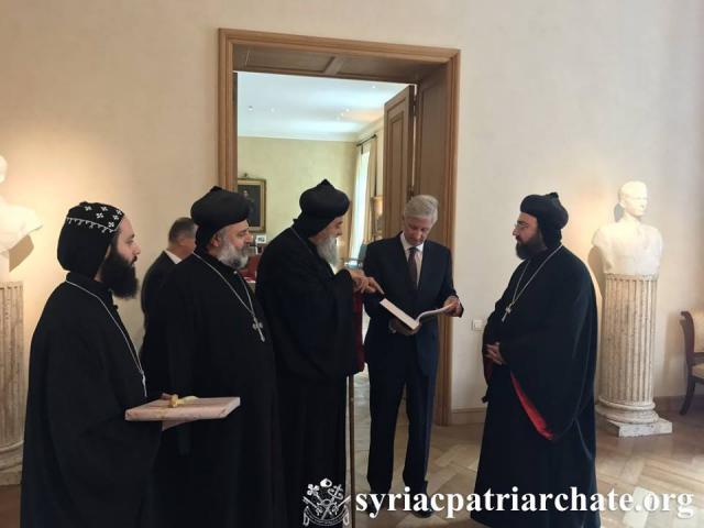 Op bezoek bij de Koning © Syrisch-orthodoxe patriarchaat van Antiochië