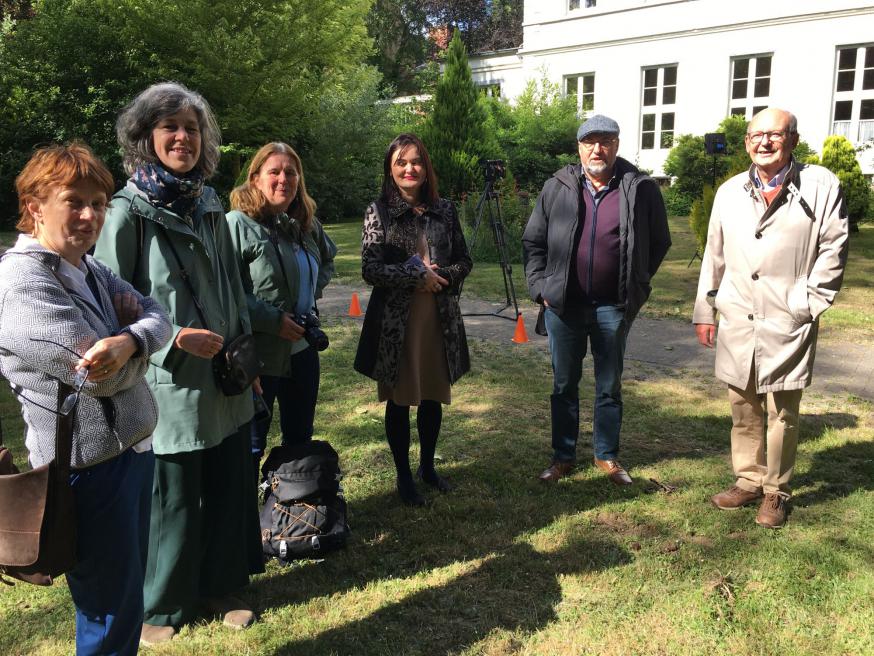 Veel schoon volk voor de lancering van de campagne Knooppunten van Hoop van Ecokerk.  © (NRV-SP)