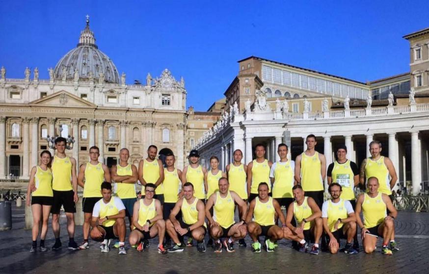 De atletiekclub is de eerste officiële sportvereniging van het Vaticaan © Vatican Media