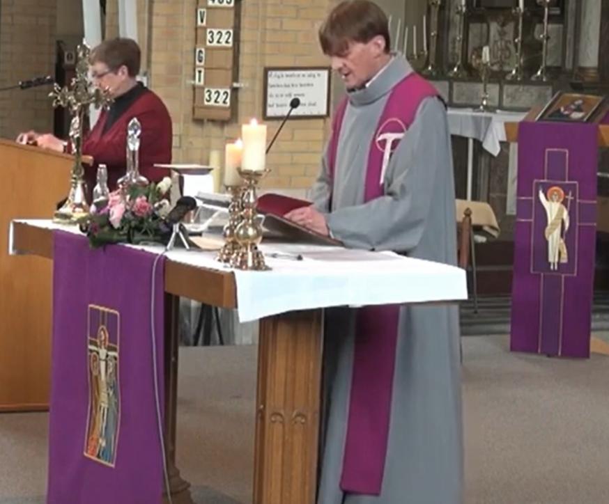 Eucharistie op YouTube vanuit de Sint-Lambertuskerk van Beersel  