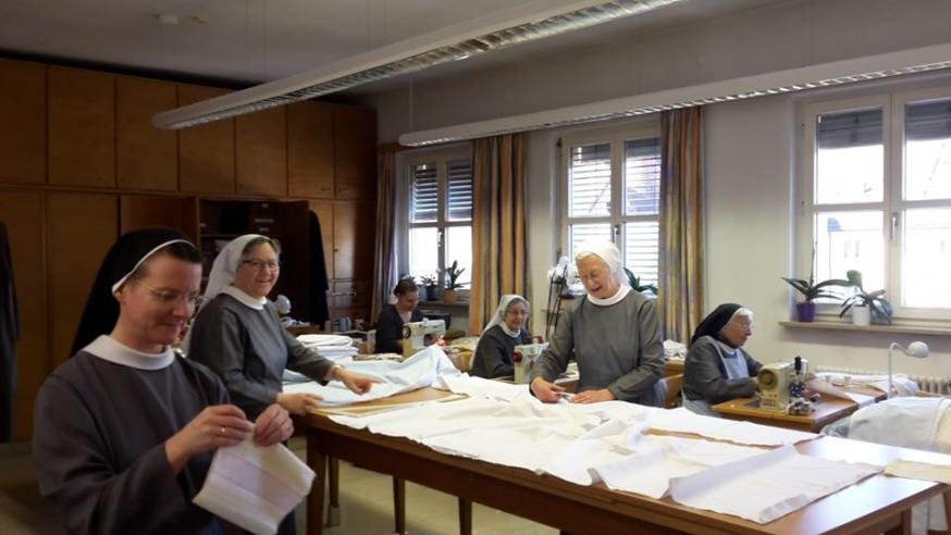 benedictinessen aan het werk © benedictinessen tutzing benedictinessen aan het werk © benedictinessen tutzing