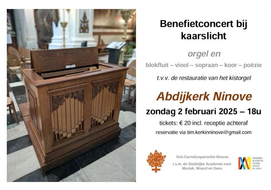 Benefietconcert Abdijkerk Ninove - 02-02-2025 © Frederik Van Rampelberg