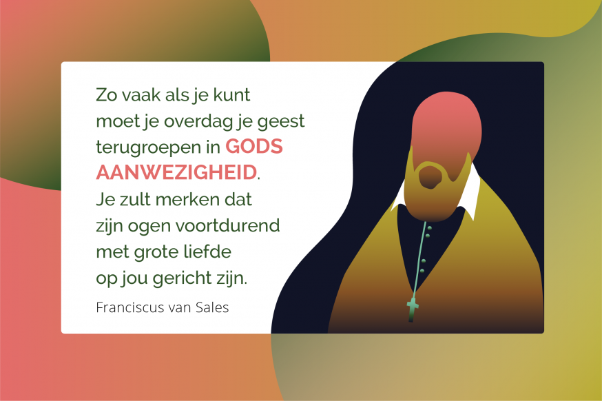 Sint-Franciscus van Sales, Inleiding tot het devote leven © Illustratie: Sim D'Hertefelt