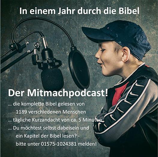 De podcast is vanaf begin 2022 te beluisteren © Gemeinschaftsverband Sachsen-Anhalt 