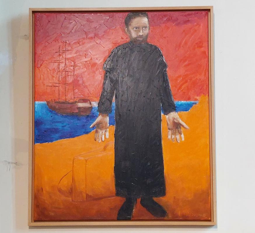 Schilderij Pater Damiaan 