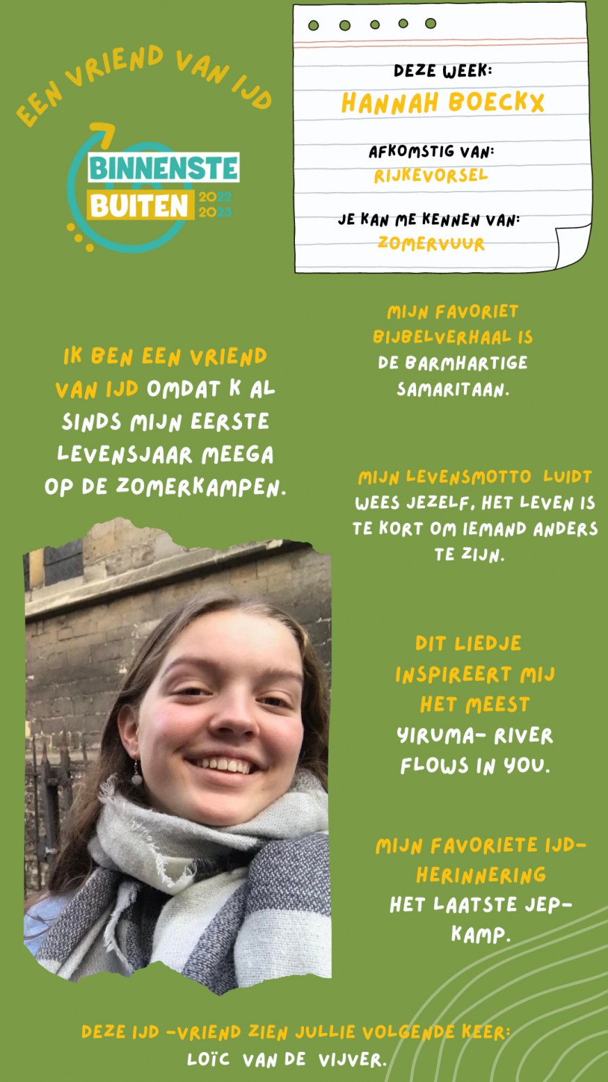 vrien van IJD © IJD Hannah Boeckx