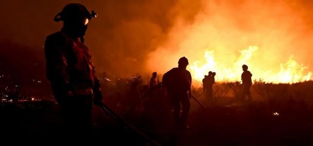 De brandweer probeerde de schade te beperken waar mogelijk © Caritas Portugal