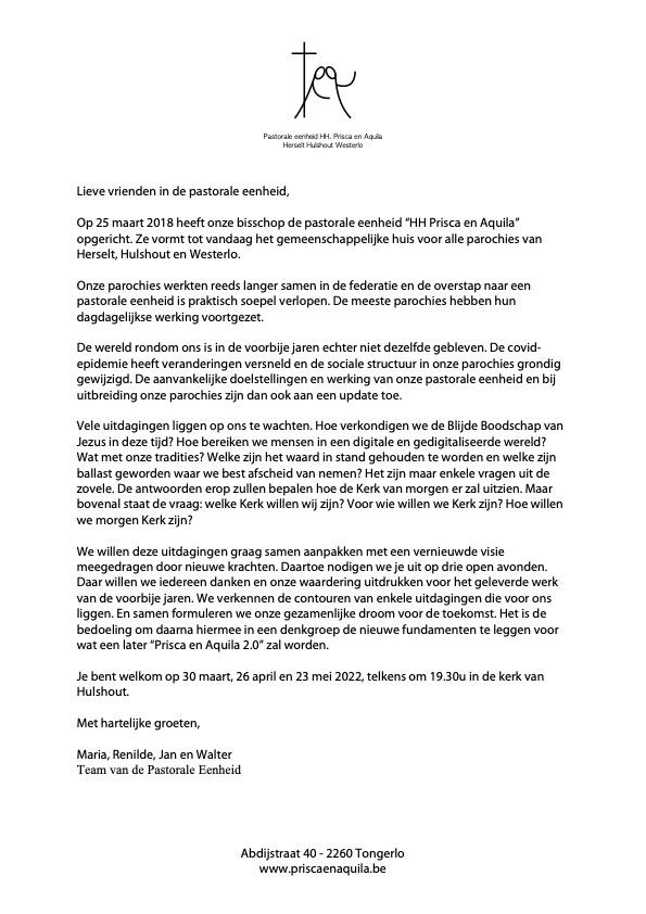 Uitnodiging open avonden © PEPA