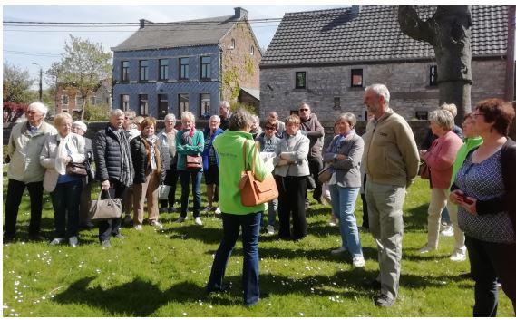 FeMma Lutselus op uitstap in het land van Herve. 