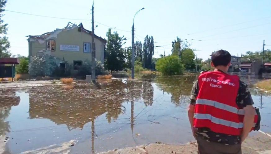 Caritas heeft de handen vol met de hulpverlening © Caritas Spes Oekraïne