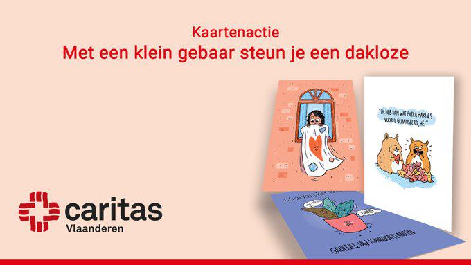 Illustratrice Laura Janssens tekende 3 kaarten © Caritas Vlaanderen