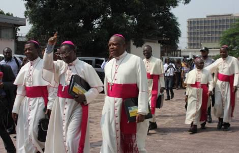 De Congolese bisschoppen in Kinshasa © Cenco/Fides