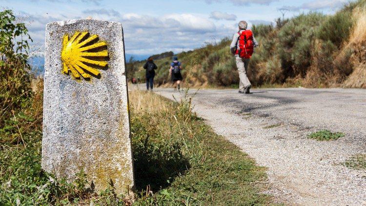 De camino naar Compostela © Vatican Media