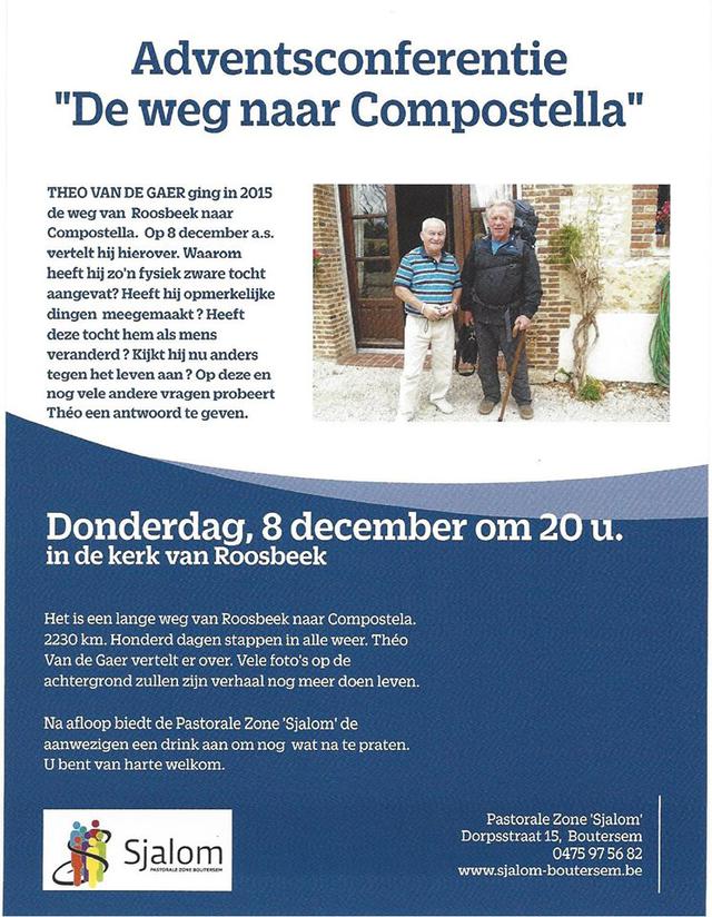 De weg naar Compostella De weg naar Compostella
