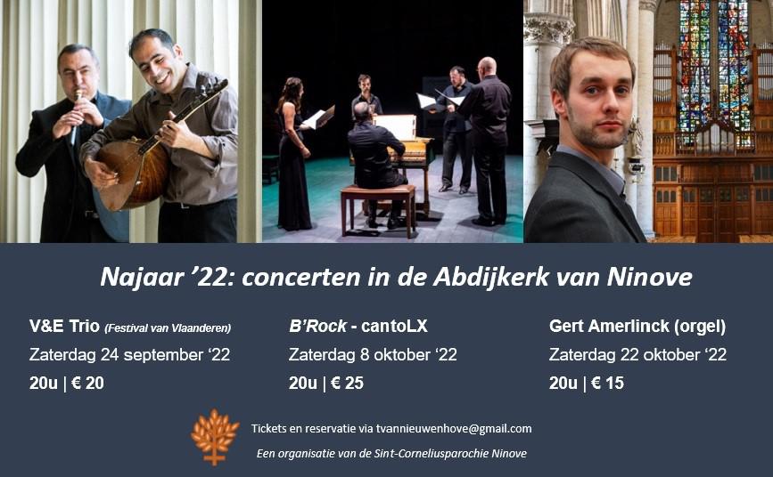 Concerten in de Abdijkerk Ninove - najaar 2022 © Alexander Vandaele