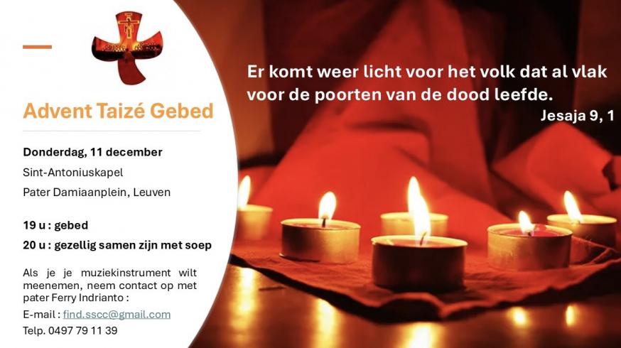 Advent Taizé Gebed Nederlands © Pater Ferry