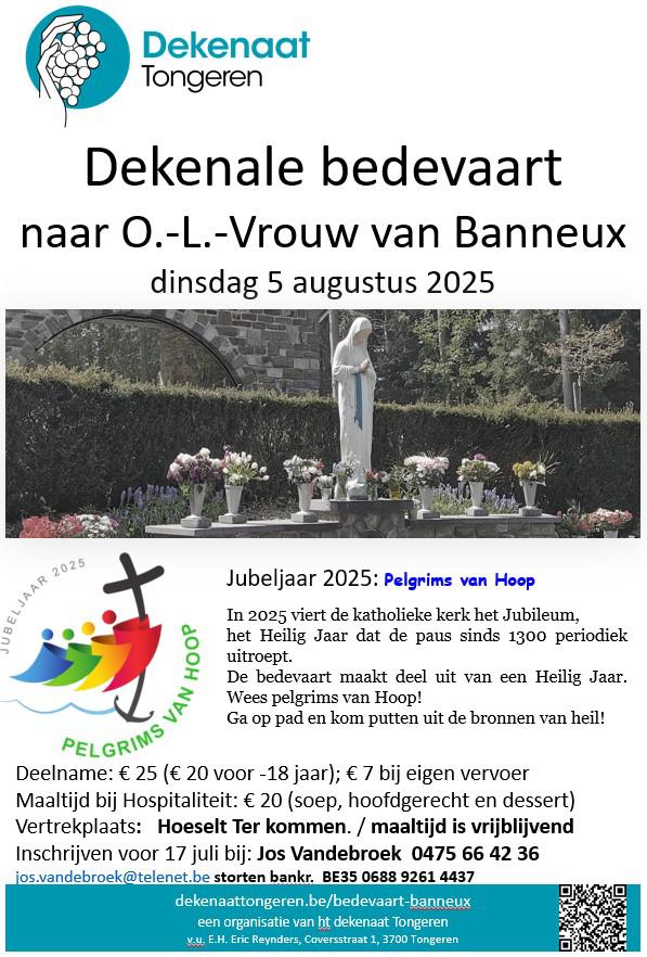 dekenale bedevaart Banneux 2025 © Jos Vandebroek