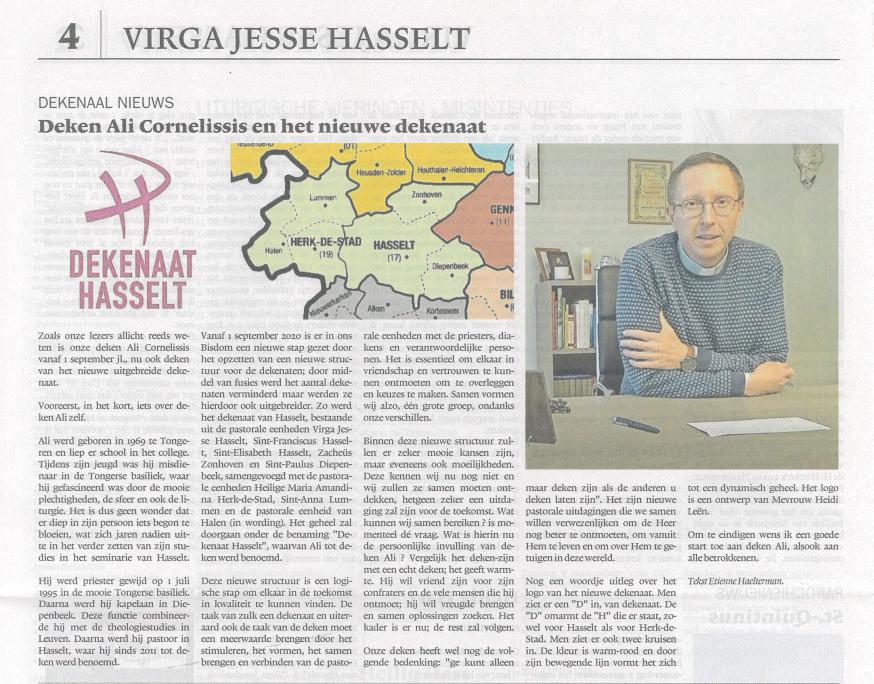 Interview met E.H. Ali Cornelissis, deken van Hasselt 