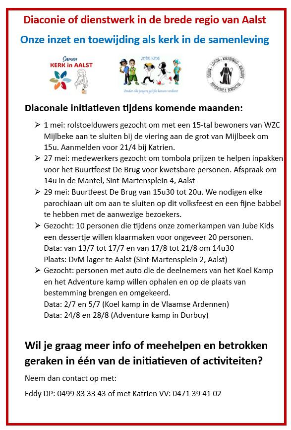 diaconale hulp april 2026 