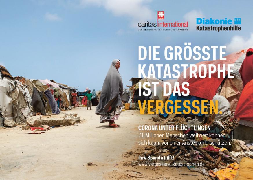 Door de coronapandemie dreigen wij de belangrijkste humanitaire ramp te vergeten © Caritas en Diakonie Door de coronapandemie dreigen wij de belangrijkste humanitaire ramp te vergeten © Caritas en Diakonie