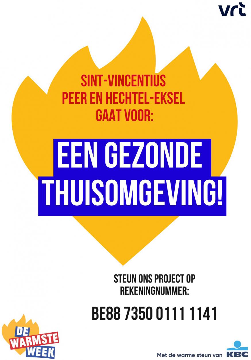 Sint-Vincentius Peer & Hechtel-Eksel voor de Warmste Week 