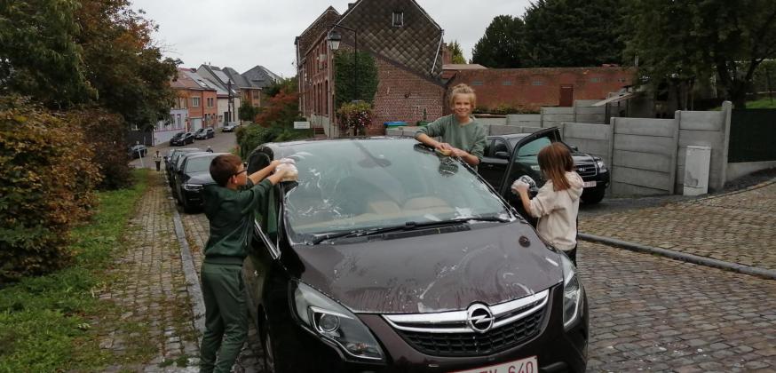 Ecokerk carwash Pollare © Tim Van Nieuwenhove