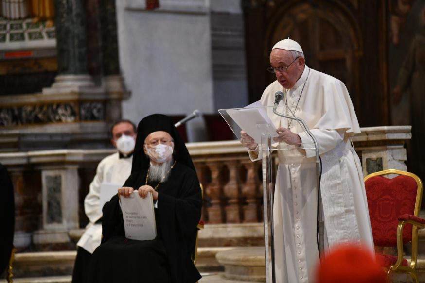 Paus Franciscus maande aan tot broederlijkheid © Sant'Egidio