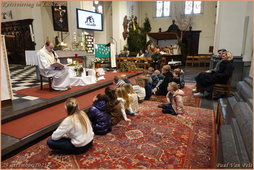 Kerstmis in Lichtaart. 