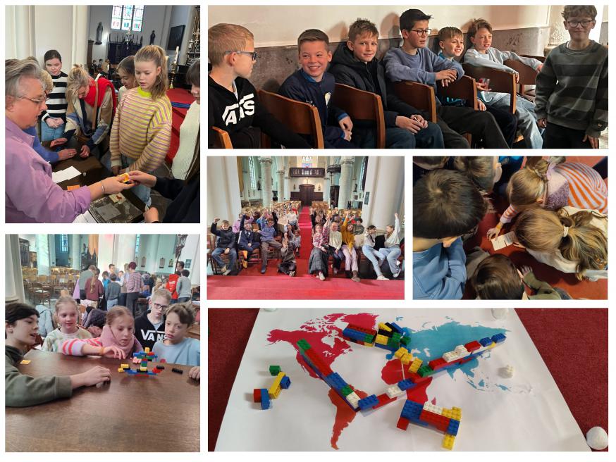 Vormelingen en Broederlijk Delen © Lichtaart Onze-Lieve-Vrouw