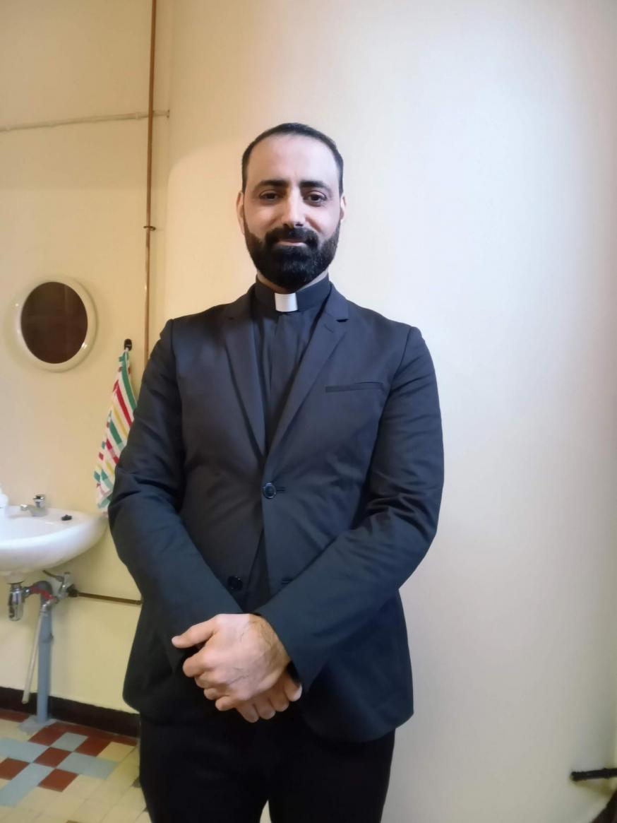 Van harte welkom priester ELIAN 