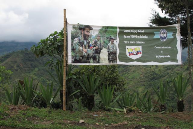 Transitiekamp van de FARC in Cauca © Broederlijk Delen/Wies Willems