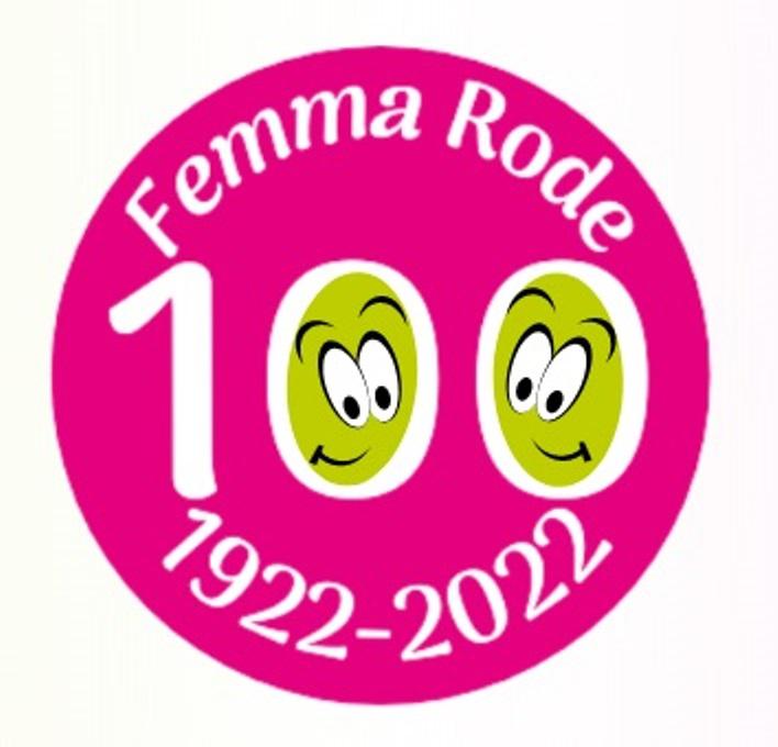 Logo Femma Rode 100jaar 1922-2022 © femma Rode