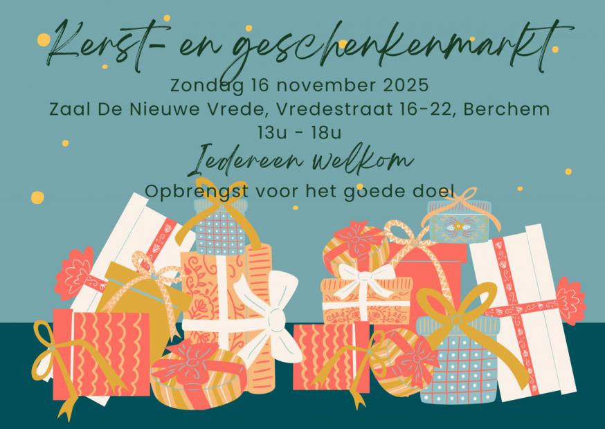 kerstmarkt en geschenkenbeurs oud-Berchem 