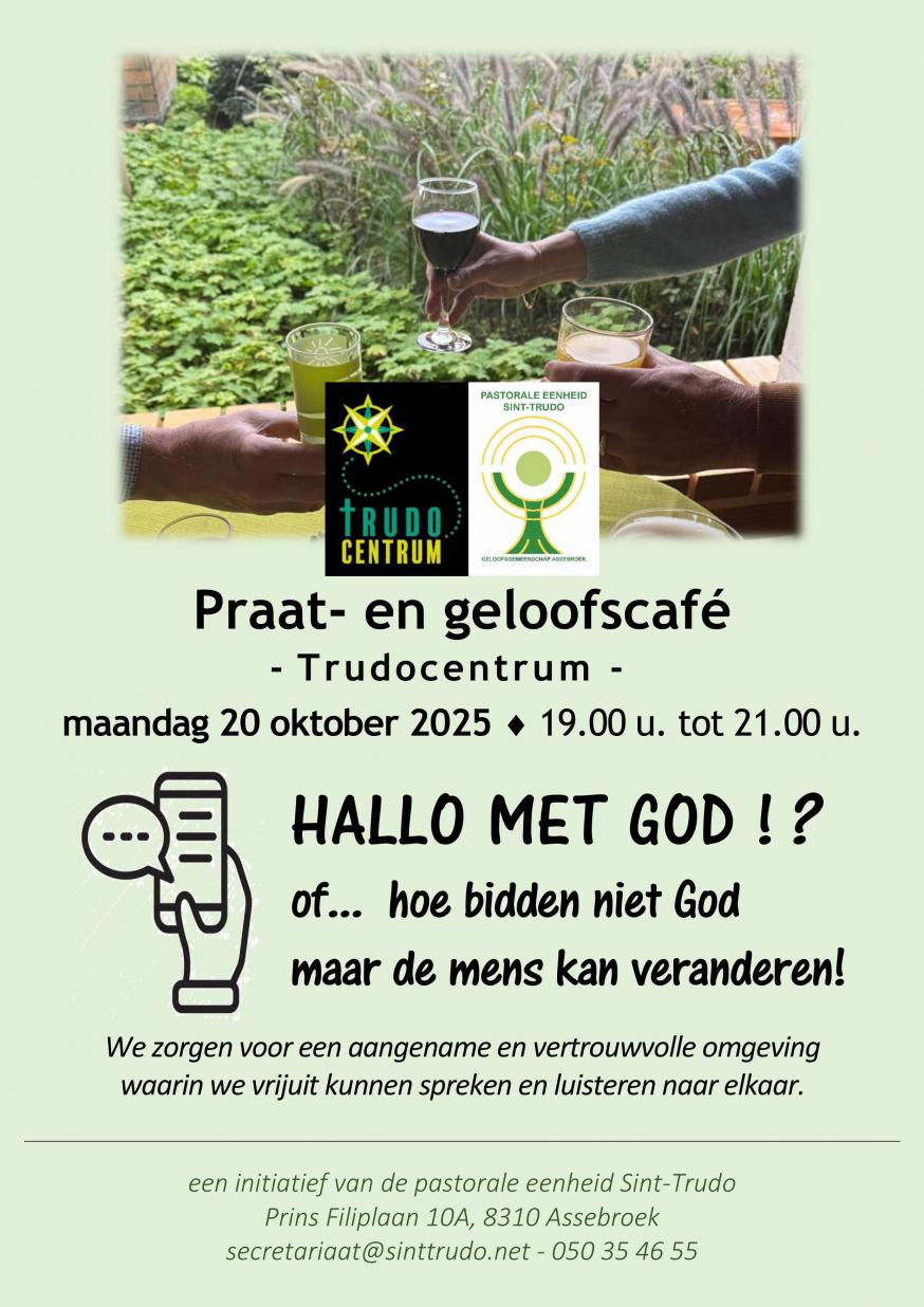Praat- en geloofscafé 
