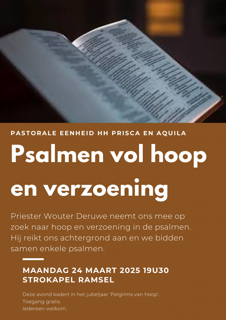 Flyer psalmavond 