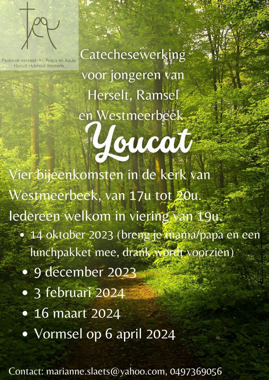 flyer vormselcatechese 