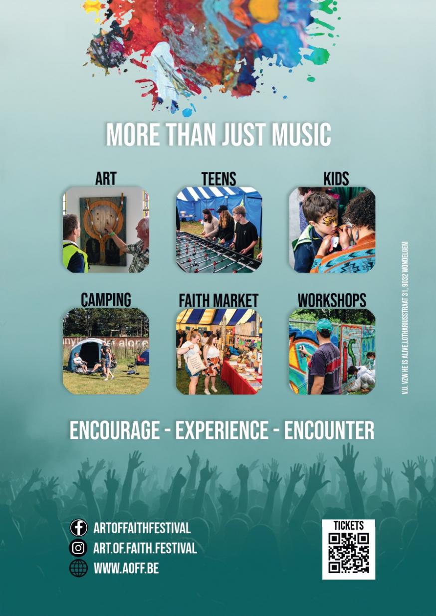 Art of Faith flyer KZ 