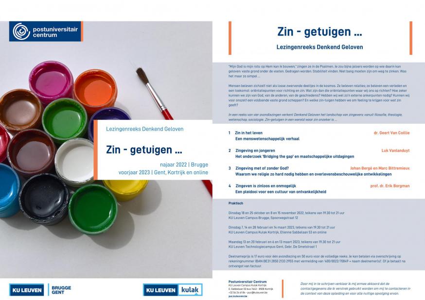 Denkend Geloven © KULeuven