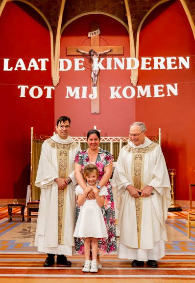 Eerste communievieringen in onze pastorale eenheid. 