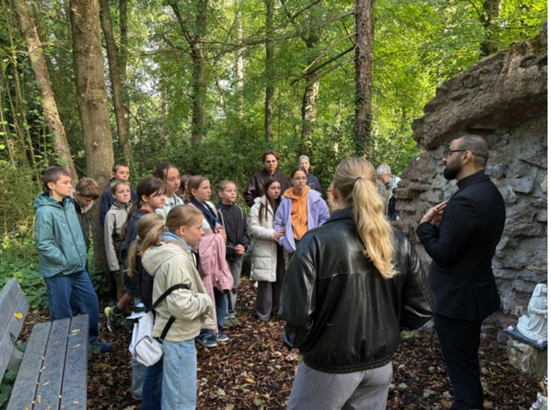 Samenkomst vormelingen Lutselus en Rooierheide 