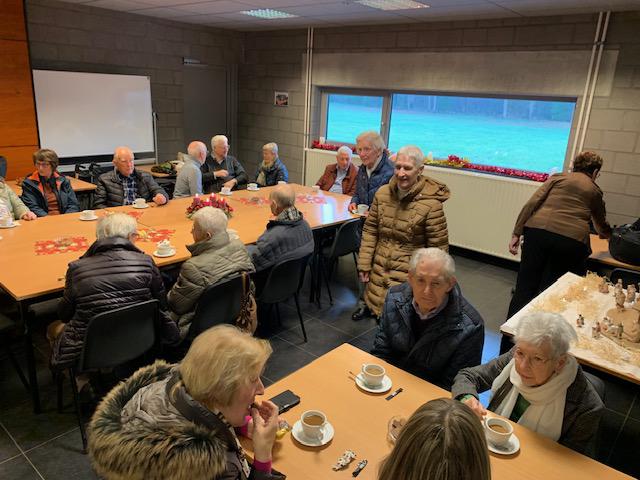 Rooierheide koffiemoment na de Eucharistie op zondag 