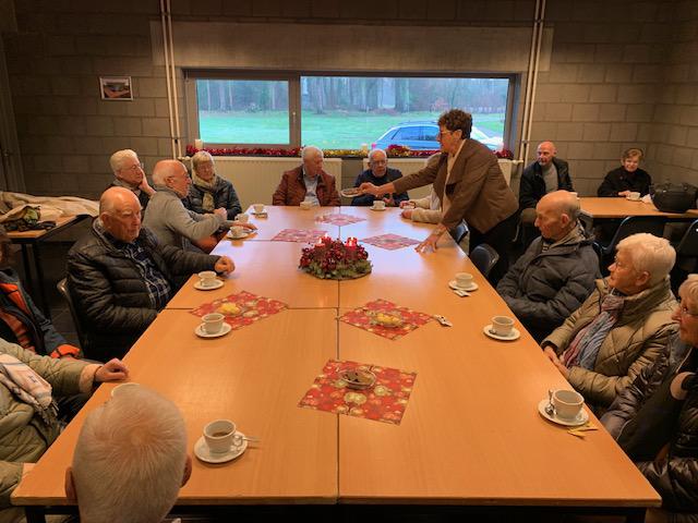 Rooierheide koffiemoment na de Eucharistie op zondag 