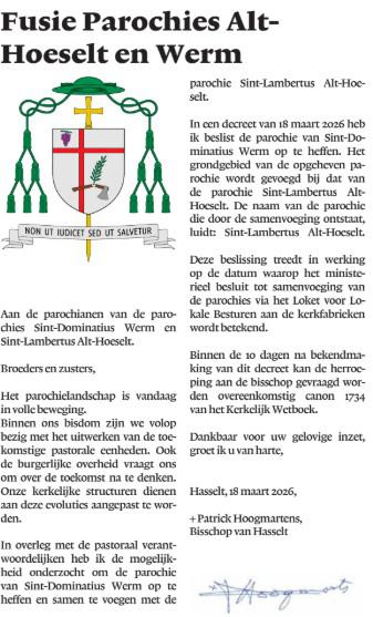 fusies in PE Hoeselt © Bisdom Hasselt