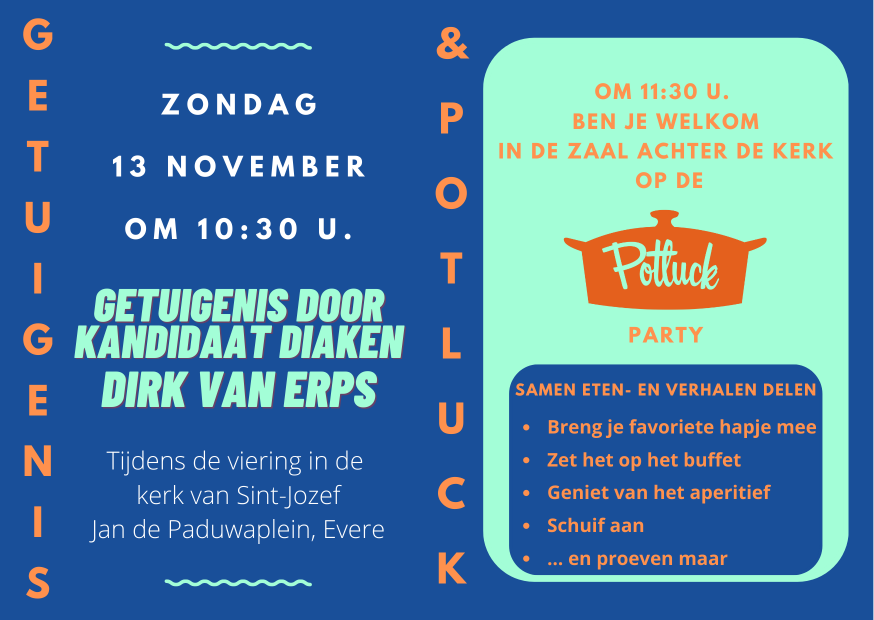 getuigenis door kandidaat diaken Dirk Van Erps © Mariette Dhondt