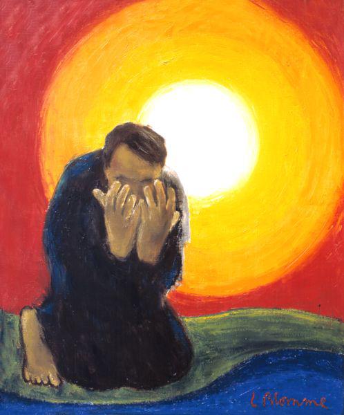 Genezing van een blinde © Luc Blomme