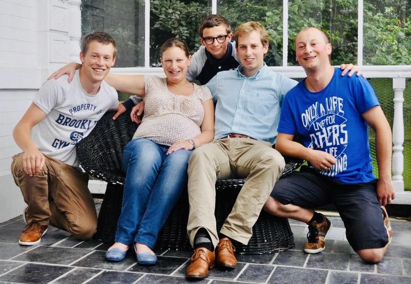 Alle kinderen van Inge kregen Bijbelse namen. 
