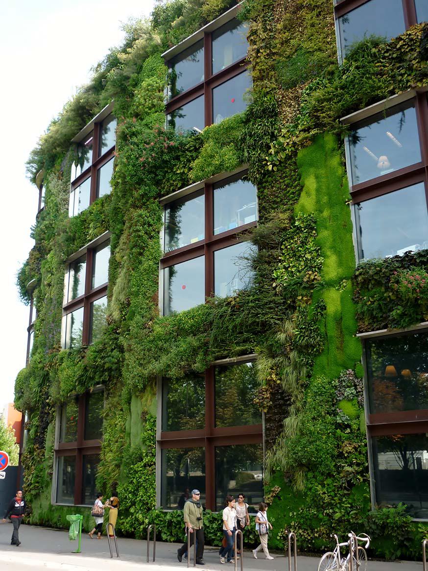 Mur végétal van het Musée du quai Branly - Jacques Chirac in Parijs © CC Mark B. Schlemmer via Flickr